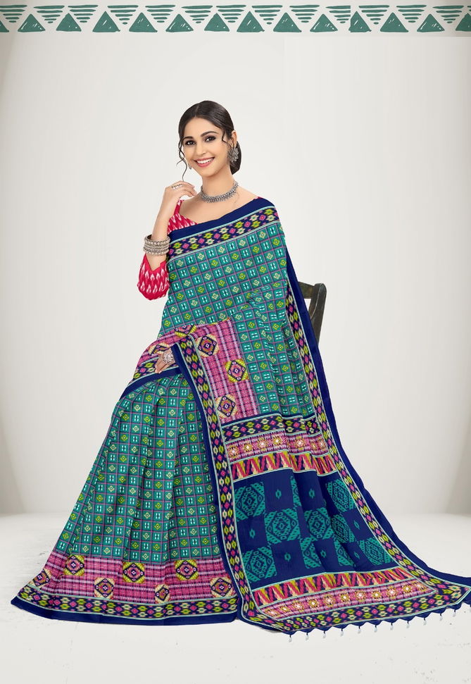 Deeptex Ikkat Special 7 Casual Wear Wholesale Saree Collection